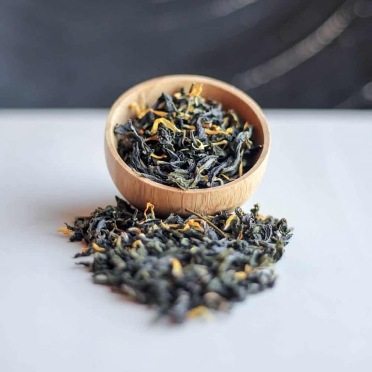 French Silk Oolong Tea Fava Tea
