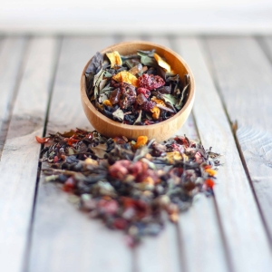 Strawberry Popover White Tea
