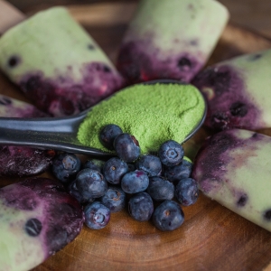 Blueberry Flavored Matcha