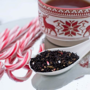 Candy Cane Lane Black Tea | Seasonal Specialty Blend
