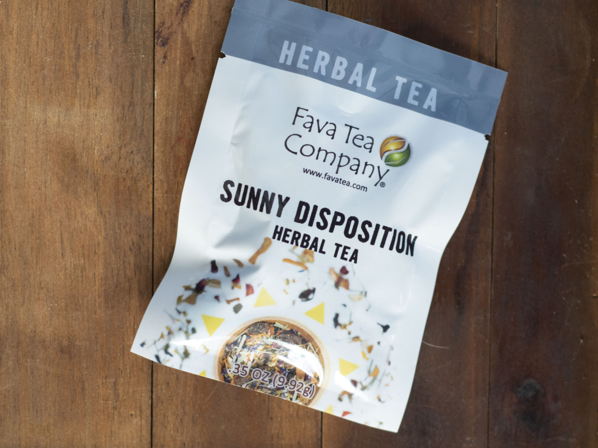 Sunny Disposition Herbal Tea - TEAser Package - Fava Tea