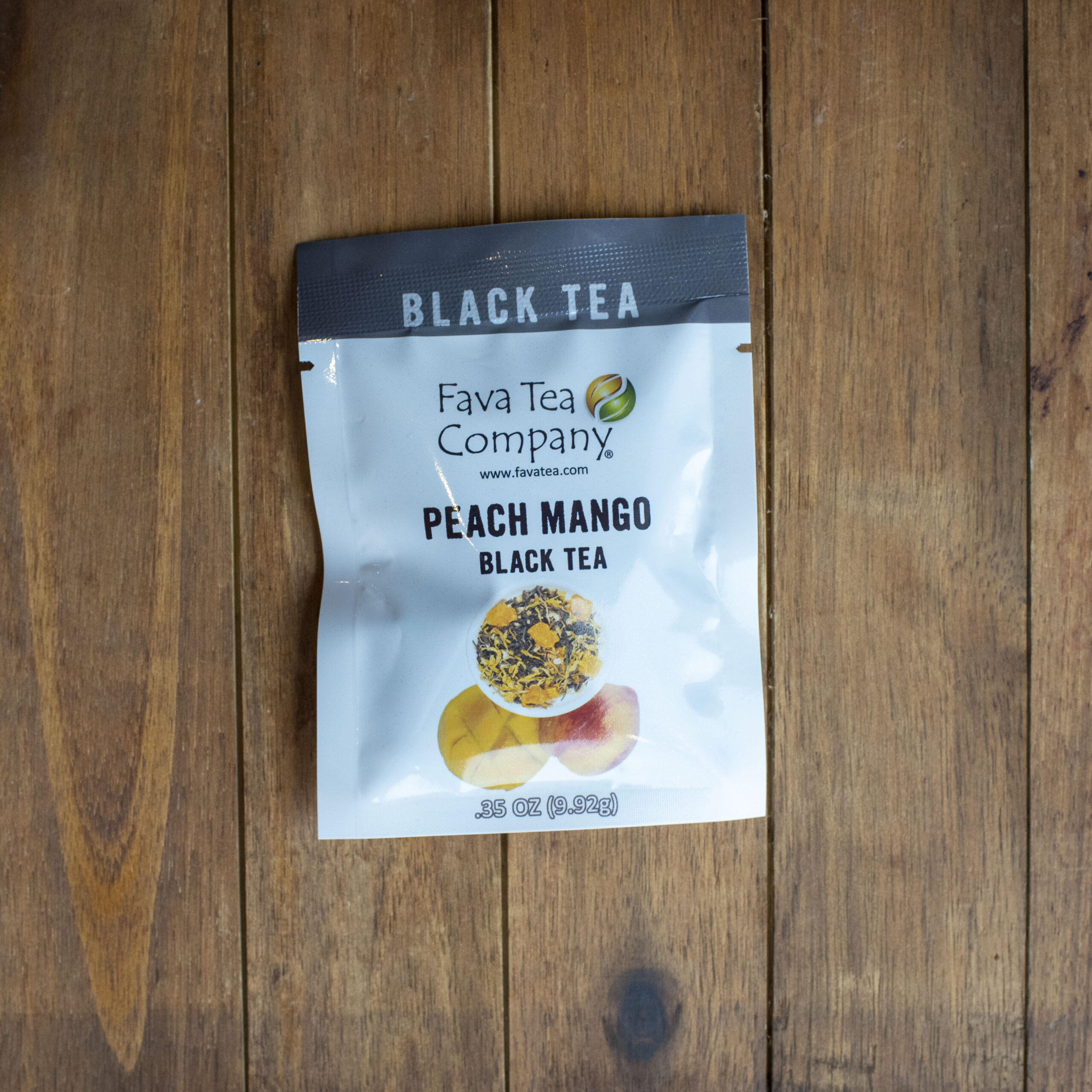 Peach Mango Black Tea  TEAser Package - Fava Tea