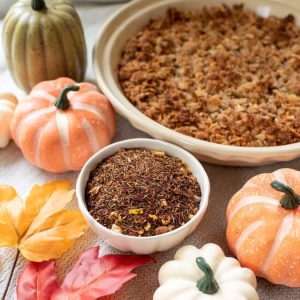 Sweet Pumpkin Cobbler Rooibos Tea | Seasonal Specialty Blend